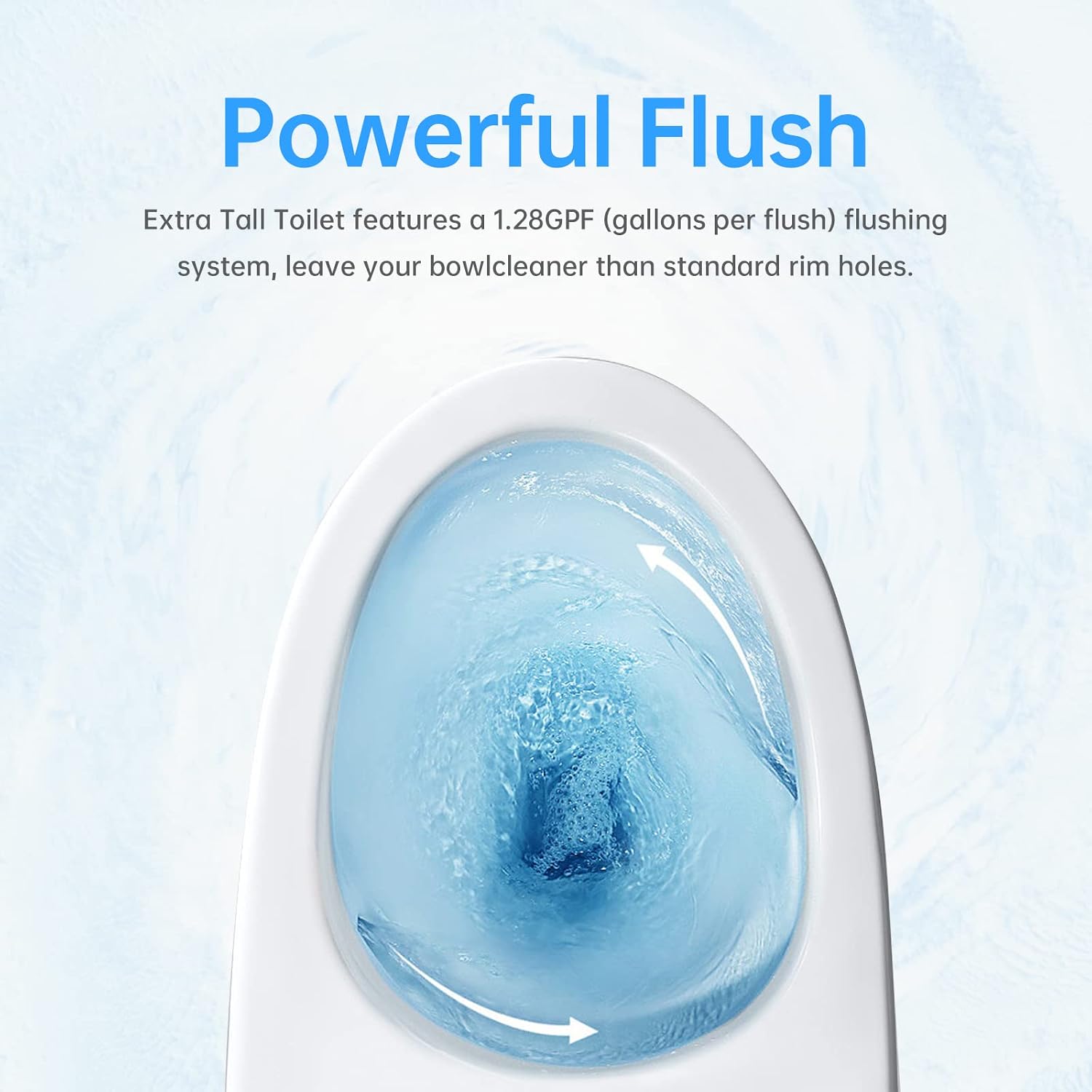 Simple Project High Toilets For Seniors 21 Inch | Extra Tall Toilets For Bathrooms Comfort Height With Soft-close Seat & Single Flush, 12' Rough In Two Piece Tall Toilets For Elderly, Disabled