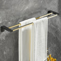 Towel Bars Towel Rails Black Gold All Copper Light Minimalist Bathroom Hardware Bar Rail Racksdouble Pole