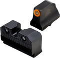 XS Sights R3D 2.0 Sights Compatible with Glock 17, 19, 22, 23, 24, 26, 28, 27, 31, 32, 33, 34, 35, 36, 38, 39, 45, & 47 Gen 1-5, Including MOS Models