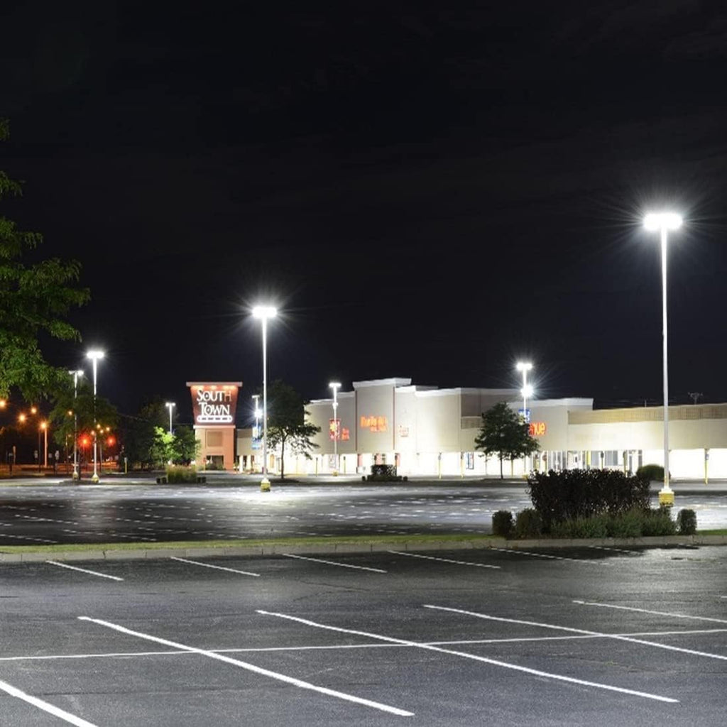 300W LED Parking Lot Light Outdoor,Adjustable Slip Fitter Mount,IP65 Waterproof Commercial Led Shoebox Area Lighting,5000K Daylight,39000LM,UL Listed (300Watt)