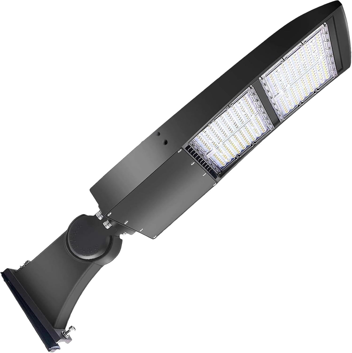 300W LED Parking Lot Light, 42000LM(140lm/w) LED Shoebox Area Light, 5000K Dimmable Commercial Outdoor Street Lighting(1000W HID/HPS Equivalent) with Direct Arm Mount IP65 100-277VAC