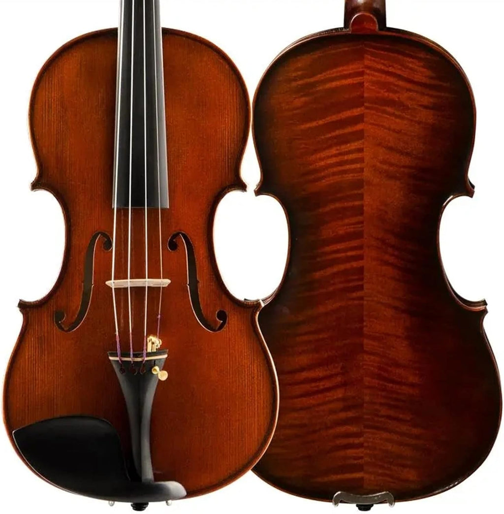 TSTS Solid Wood Handmade Violin Professional Playing Type Beginner Adult Student Violin Musical Instrument Adults Violins (Color : 4/4)