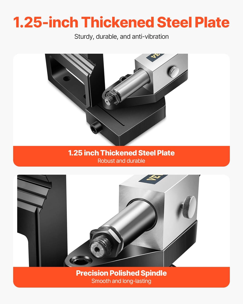 VEVOR Pipe Tube Notcher, 1/2 to 3-inch Tubing Notcher with 0 to 50° Adjustable Angle, Pipe and Tube Notching Tool for Repair Shops, Home Projects, Metalworking