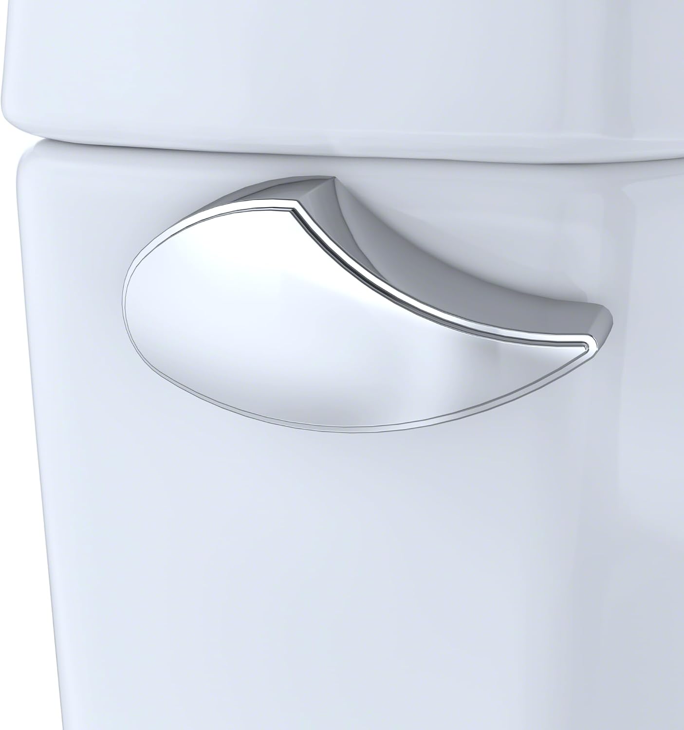 TOTO St454Er#01 Drake Ii Toilet Tank With Right Hand Lever, Cotton