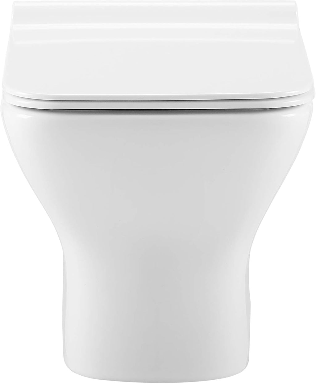 Swiss Madison Well Made Forever SM-WT455 Carré Wall Hung Toilet, Glossy White