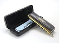 East top Chromatic Harmonica Key of C, 12 Holes 48 Tones Chromatic Mouth Organ Harmonica For Adults, Professionals and Students (BK)