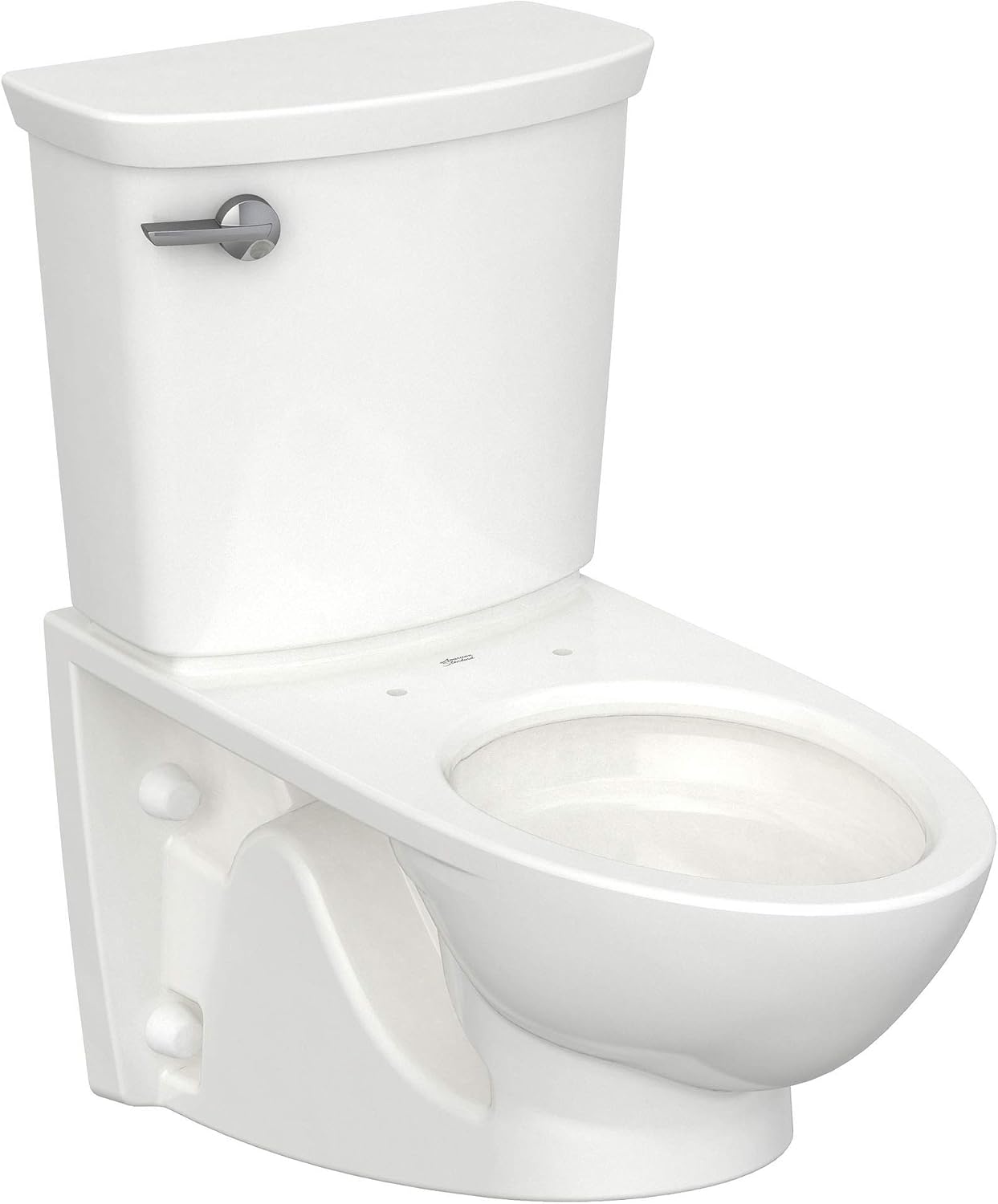 American Standard 2882107.020 Glenwall VorMax Wall-Hung Elongated Toilet with Left Hand Trip Lever, 1.28 gpf, White