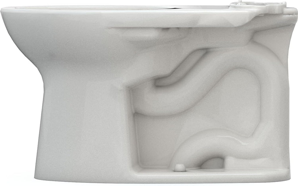 TOTO Drake Elongated TORNADO FLUSH Toilet Bowl with CEFIONTECT, Colonial White - C776CEG#11