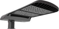 300Watt Module LED Parking Lot Light, Commercial Area Street Lights, Shoebox Lighting Fixture 4000K Daylight, 26000lm, Multiple Installation IP65 Waterproof (300W/C2-arm Mount for Round Pole)