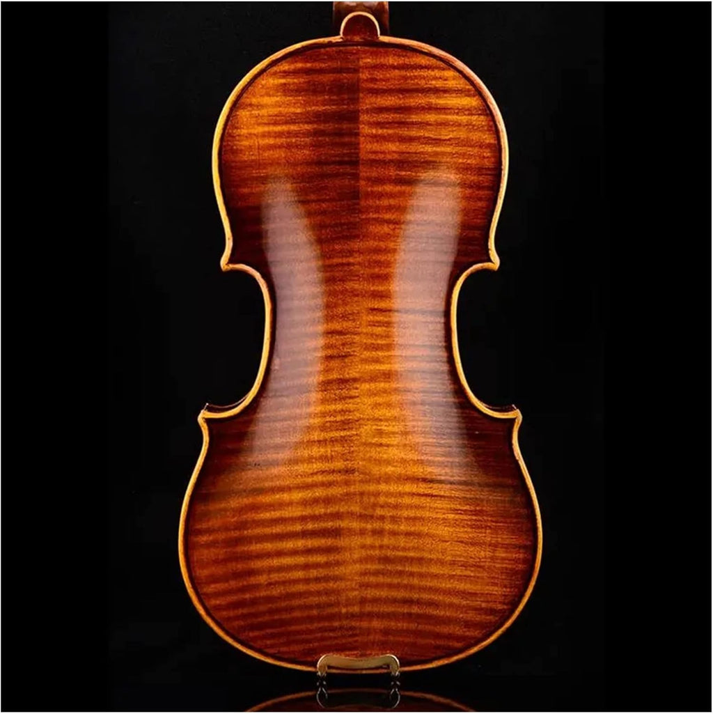 TSTS European Spruce Wood Violin Professional Handmade Solid Wood Violin Children Beginners Play Violin Musical Instrument Adults Violins (Color : 1/2)