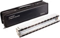 East top 48 Group Chord Harmonica Key of C with Case, Upgrade Chord Mouth Organ Harmonica For Adults, Professional Band Player and Students