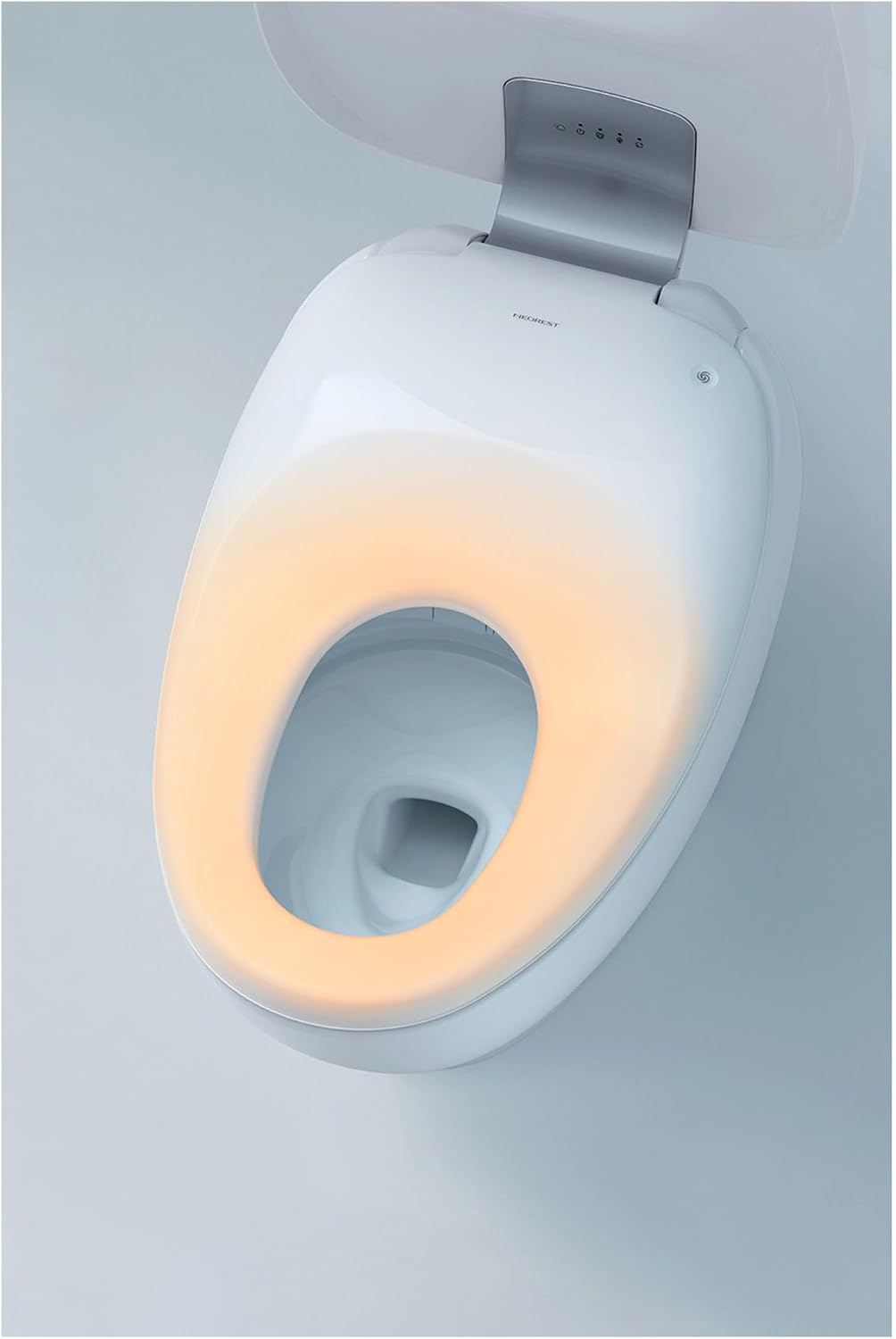 TOTO® NEOREST® NX1 Dual Flush 1.0 or 0.8 GPF Toilet with Integrated Bidet Seat, EWATER+® - Cotton White - MS902CUMFG#01