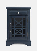 Jofran Craftsman End USB Charging Station Table, 16' Wx22 Dx25 H, Navy