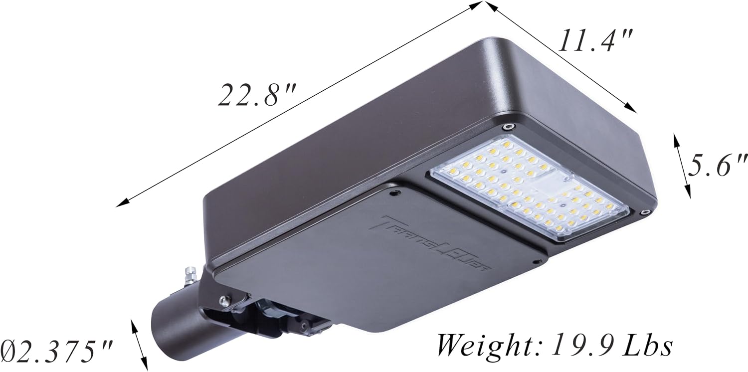 TransLEDer/90W LED Street Light/12000lm@4000K/Trusted Area Lighting Partner for U.S. Utilities