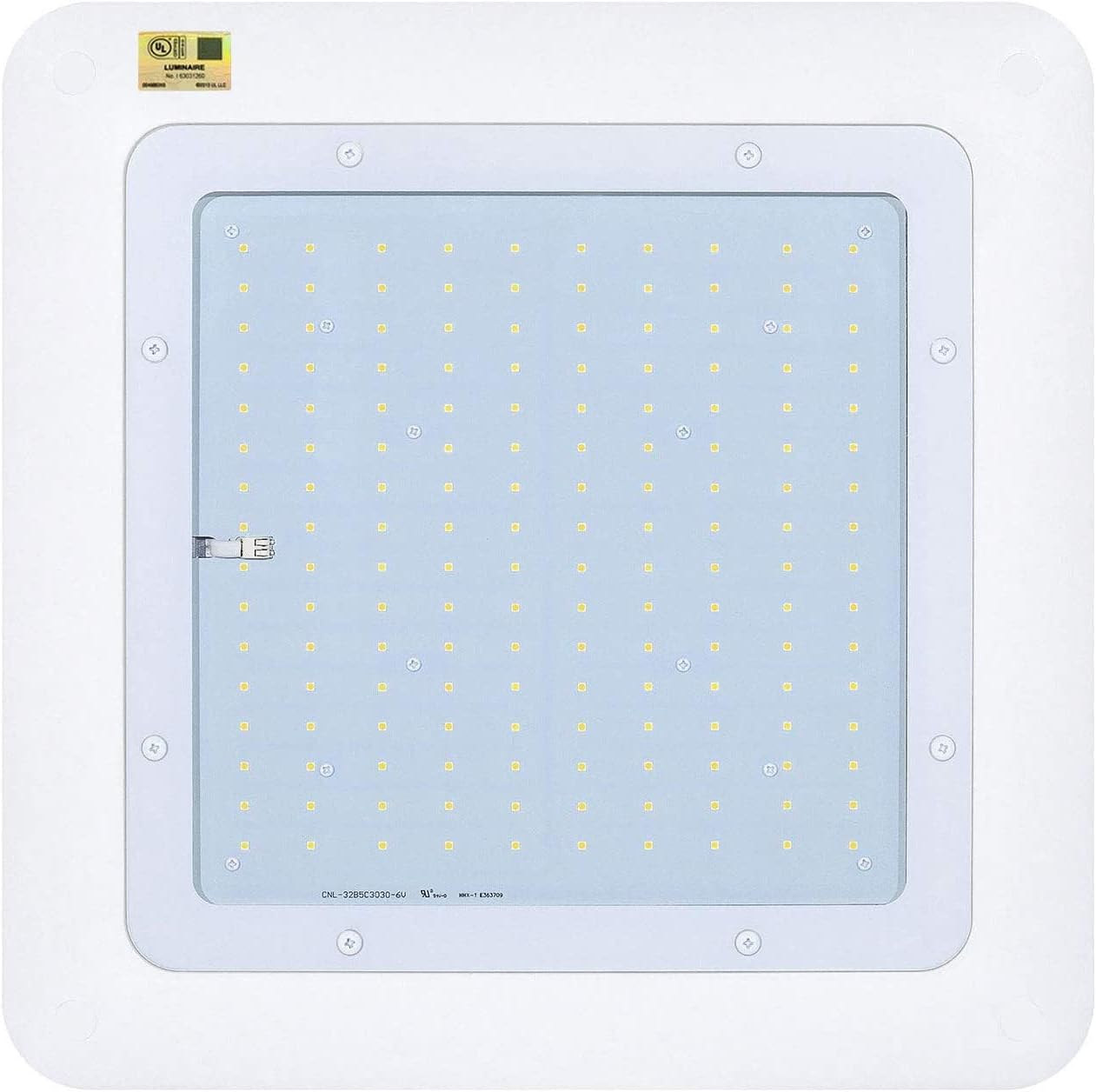 SAWADIA 200W LED Canopy Light,28000 Lumens,600-850W HPS/HID Replacement,140 LM/W, 5700K Cool White, Waterproof and Outdoor Rated, DLC&UL Listed, Gas Station, Street, Area & Outdoor Lighting, White.