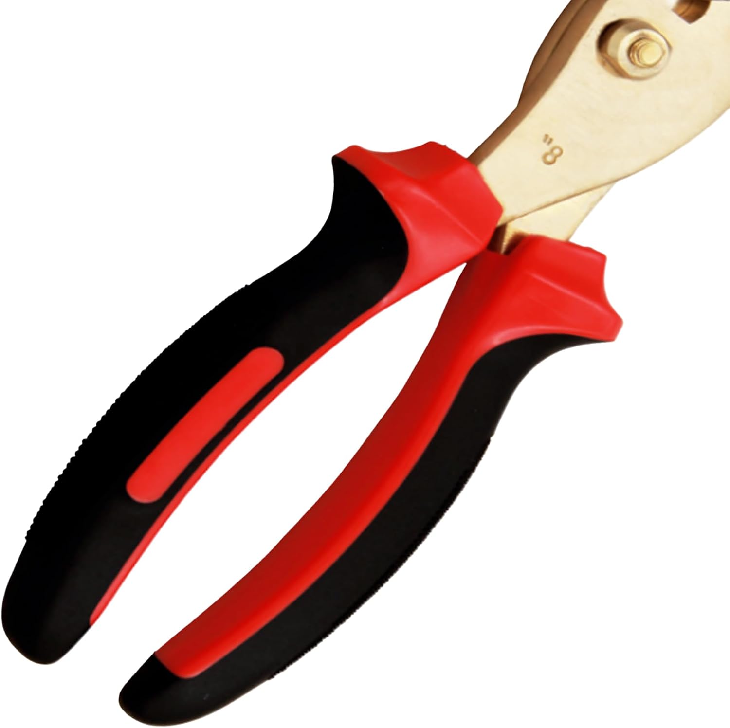 TMAX Non Sparking Slip Joint Pliers Length 150mm (5-29/32 Inch) Aluminum Bronze Copper, Spark Free Safety, Non-Magnetic and Corrosion-Resistant