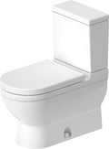 Duravit Starck 3 Two-Piece Toilet Kit White with Seat