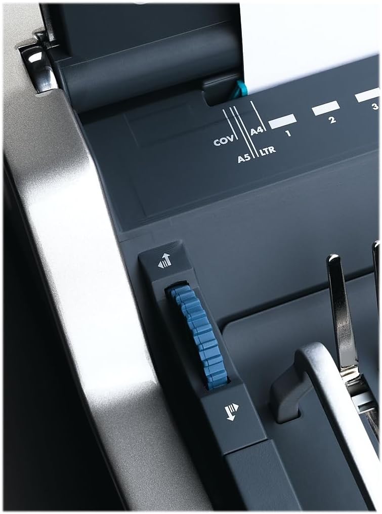 Fellowes 5218301 Electric Comb Binding Machine,19-5/8-Inch x17-3/4-Inch x6-1/2-Inch,BK/SR