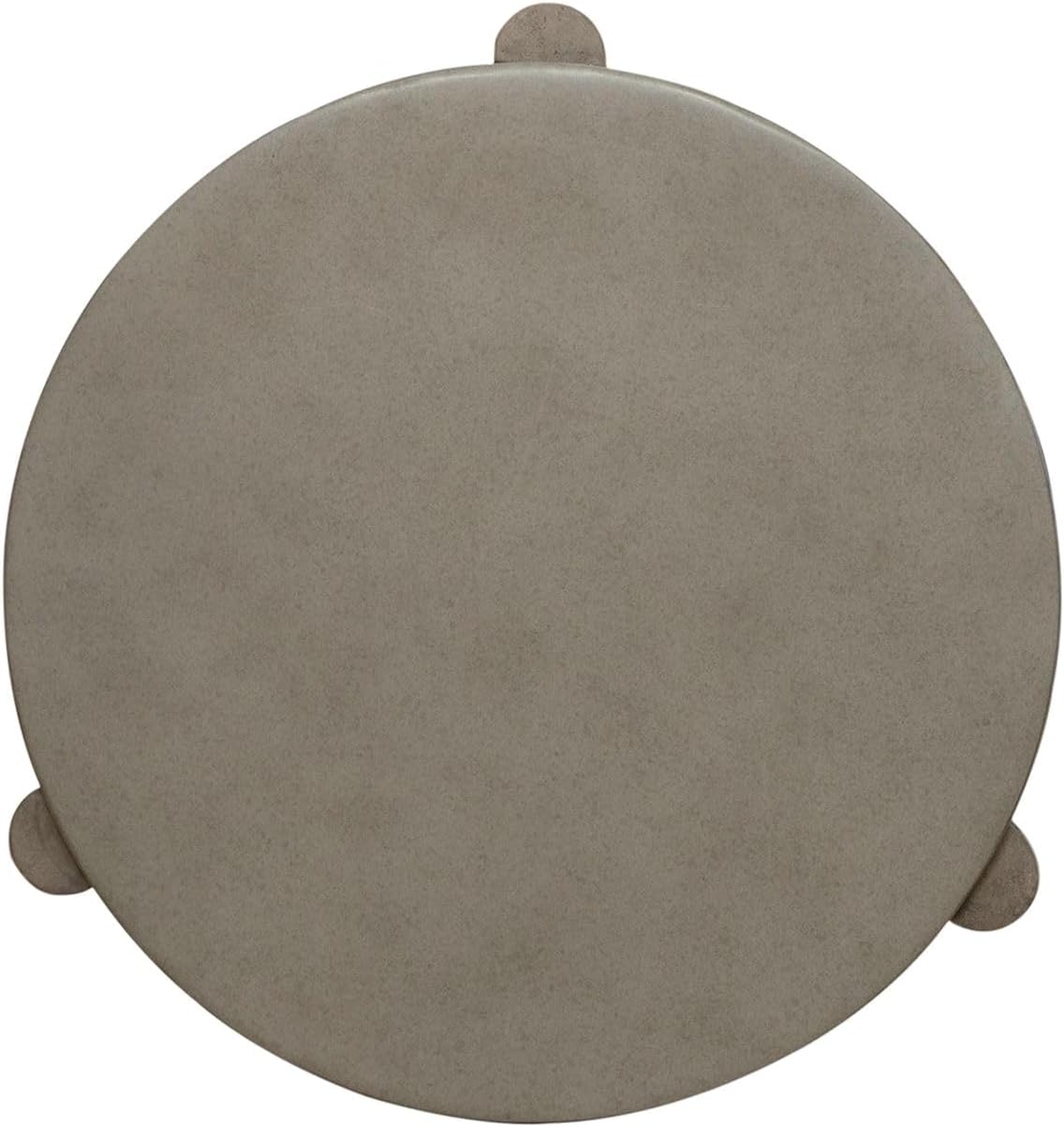 Liberty Furniture Affinity Chairside Table for Living Room - Dusty Taupe Faux Concrete Tops