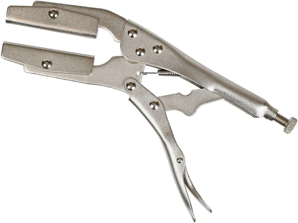 2 pc. 10' Locking Pliers w/ 2'inch Hose Pinch-Off Adjustable Handle Quick Release,Jikkolumlukka