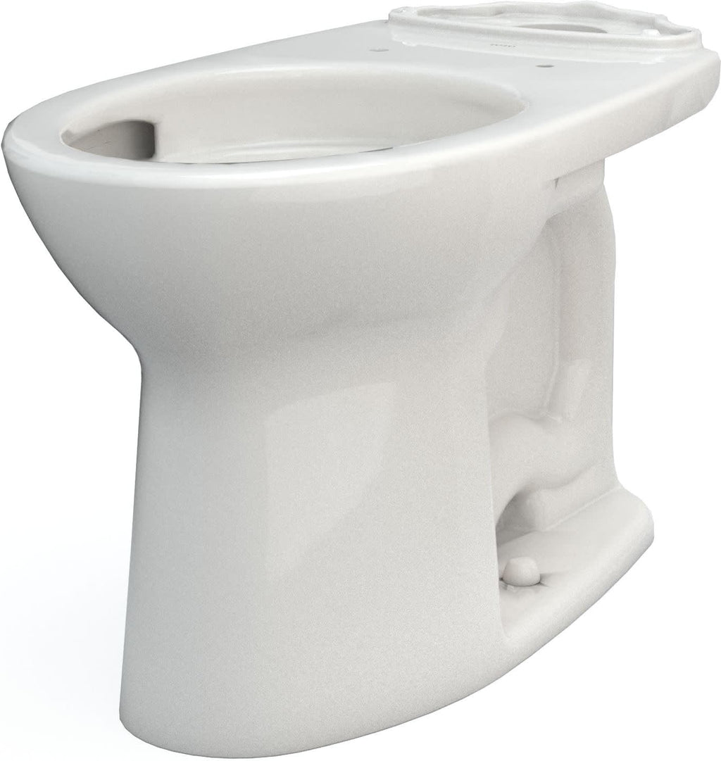 TOTO Drake Elongated TORNADO FLUSH Toilet Bowl with CEFIONTECT, Colonial White - C776CEG#11