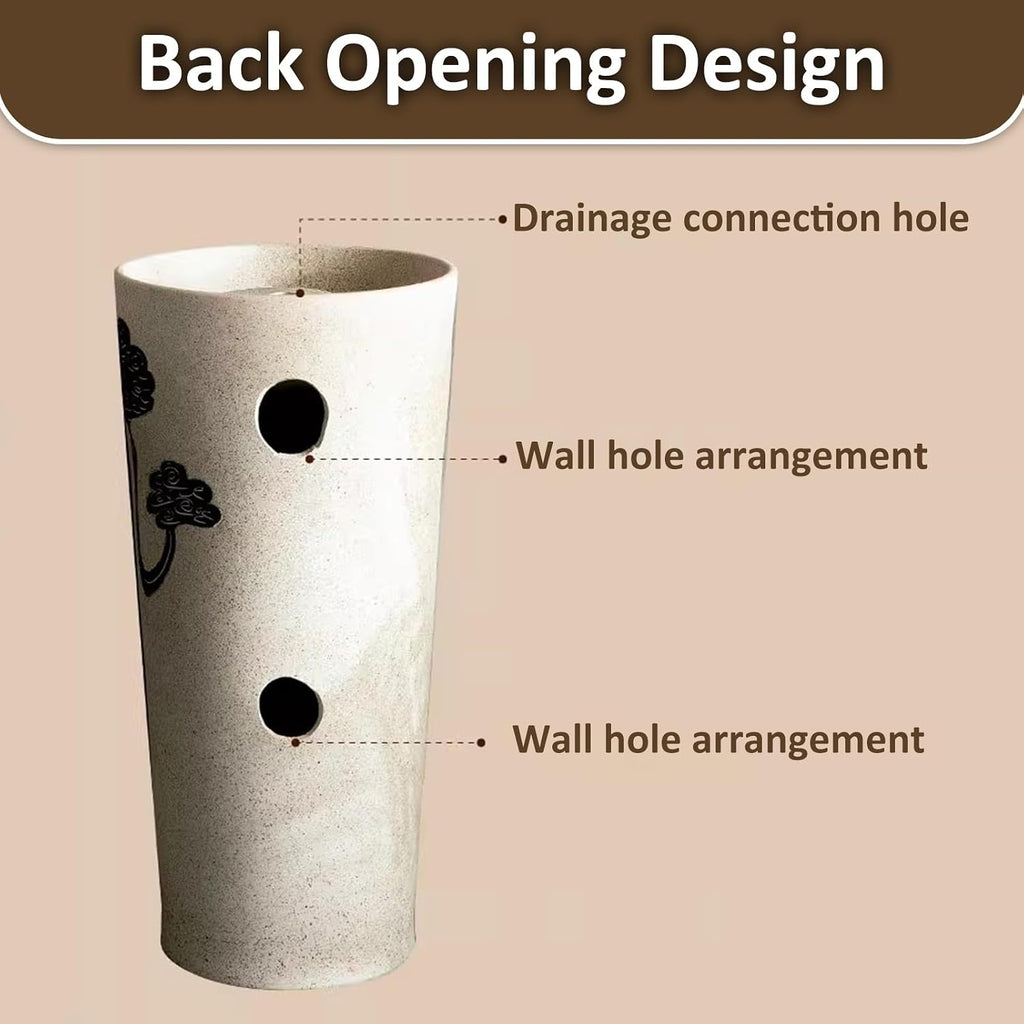 Durable Bathroom Sink Combo - Sturdy Pedestal Vessel Sink Set for Kitchen Toilet Long-Lasting Drain Solution 2-Piece Modern Design for Home Use,3467 Set 1