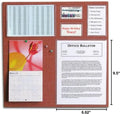 StoreSMART - Peel & Stick Pocket - 6' x 9 1/2' Open Short Side - 100-Pack - Clear Vinyl Plastic - STB109S-100