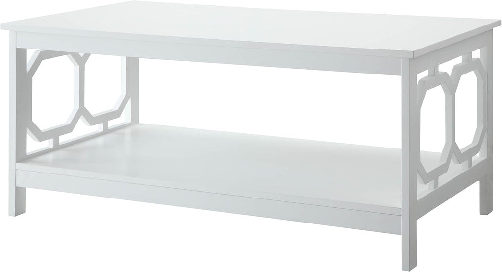 Convenience Concepts Omega Coffee Table, White