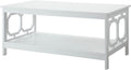 Convenience Concepts Omega Coffee Table, White