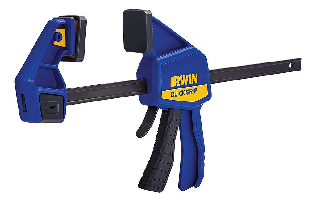 IRWIN QUICK-GRIP One-Handed Bar Clamp, Medium-Duty, 12', 5 Pack, 1964718
