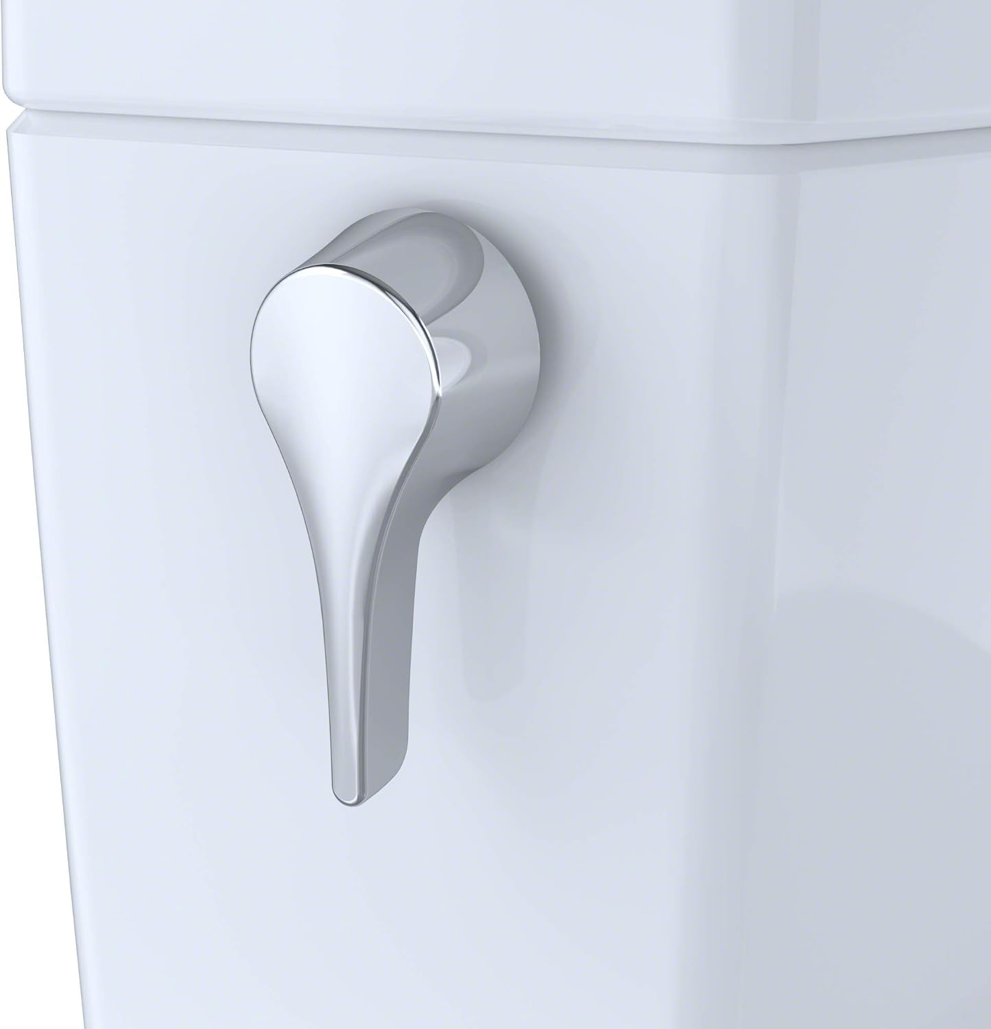 TOTO® Drake® Transitional WASHLET®+ Two-Piece Elongated 1.28 GPF Universal Height TORNADO FLUSH® Toilet and S7 Bidet Seat with Auto Flush, Cotton White - MW7864726CEFGA.10#01