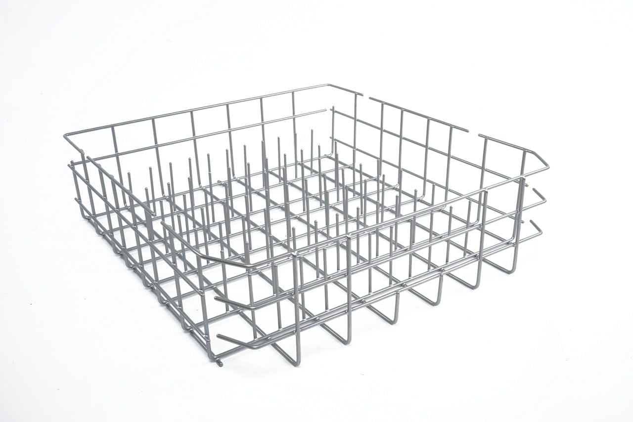 Whirlpool W11527890 OEM Dishwasher Lower Dishrack Assembly, White