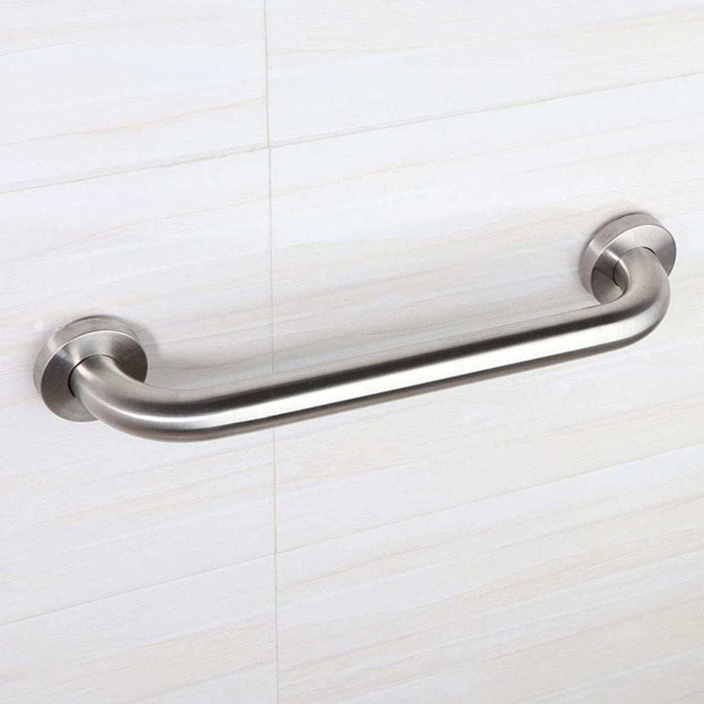 Stainless Steel Bathroom Grab Bar Wall Mount Bathtub Handrail Shower Safety Handle Toilet Support Rails Bar Elderly Aid Support Rails Towel Bar,30Cm