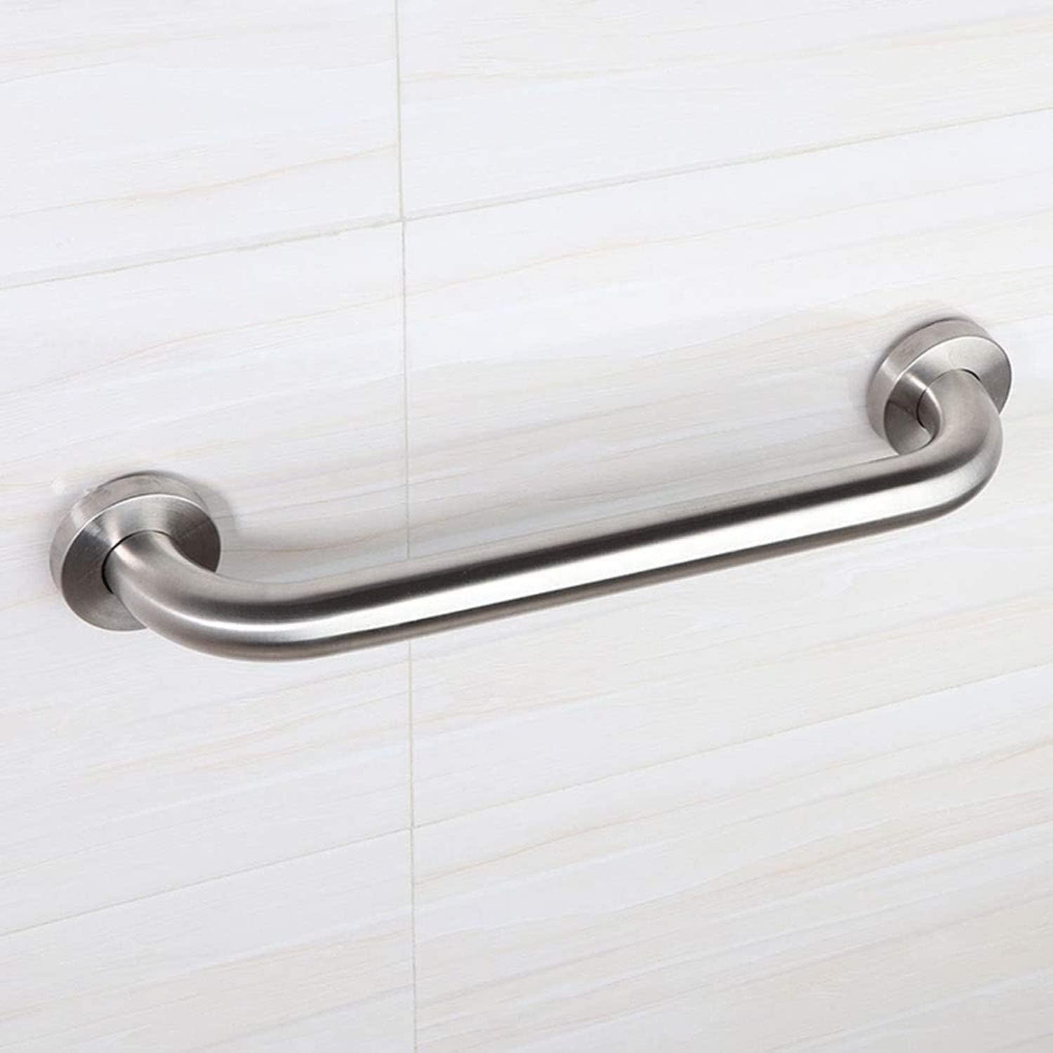 Stainless Steel Bathroom Grab Bar Wall Mount Bathtub Handrail Shower Safety Handle Toilet Support Rails Bar Elderly Aid Support Rails Towel Bar,30Cm