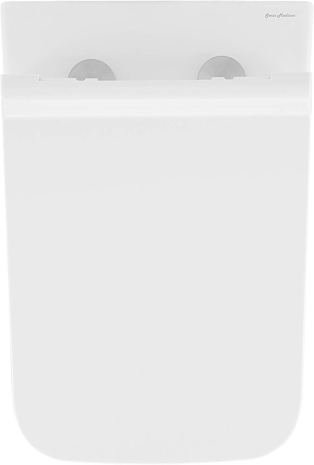 Swiss Madison Well Made Forever SM-WT455 Carré Wall Hung Toilet, Glossy White