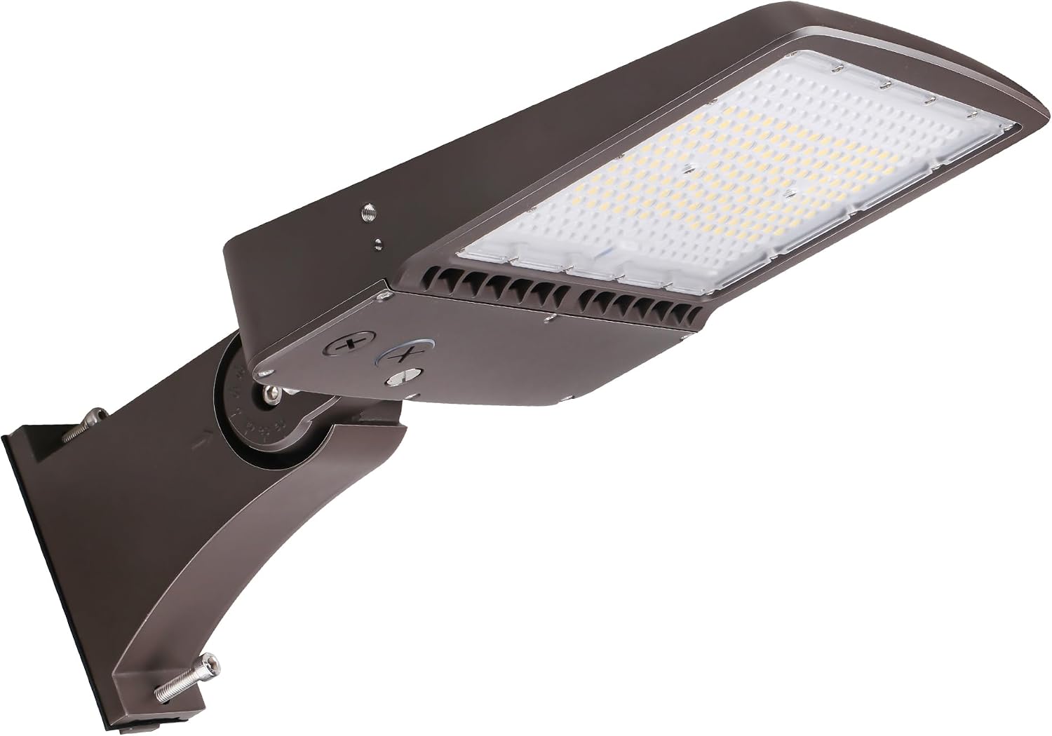 480V 150W LED Parking Lot Light, 5000K 21000LM [Eqv. 500W HPS] LED Shoebox Light with Direct Pole Mount, Outdoor Area Street Light, IP65 20KV Surge Protection, AC 277-480V, UL Listed