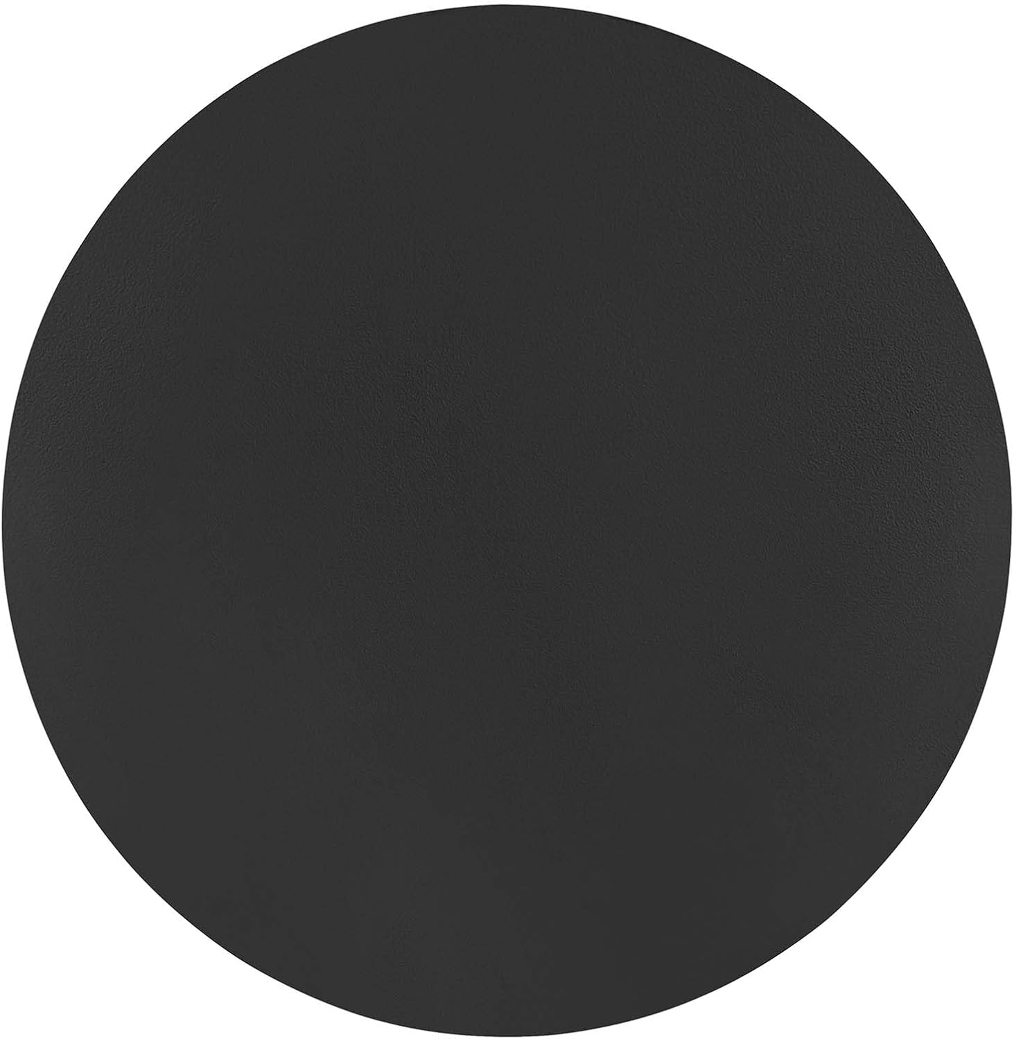 Modway EEI-6606-WHI-BLK Aliza Round White Marble Side Table, White Black