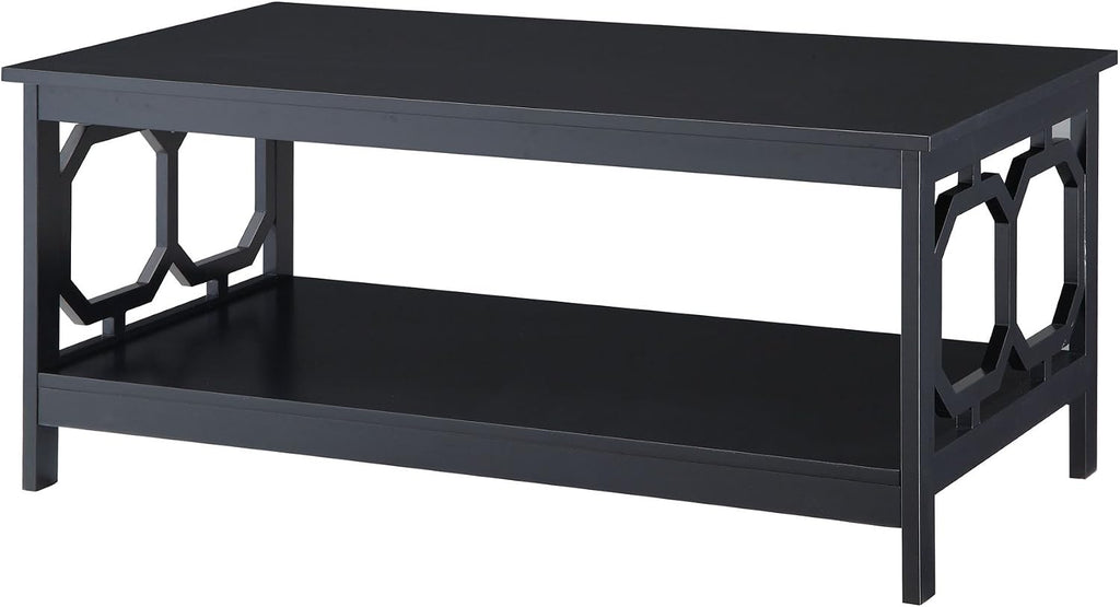 Convenience Concepts Omega Coffee Table, Black