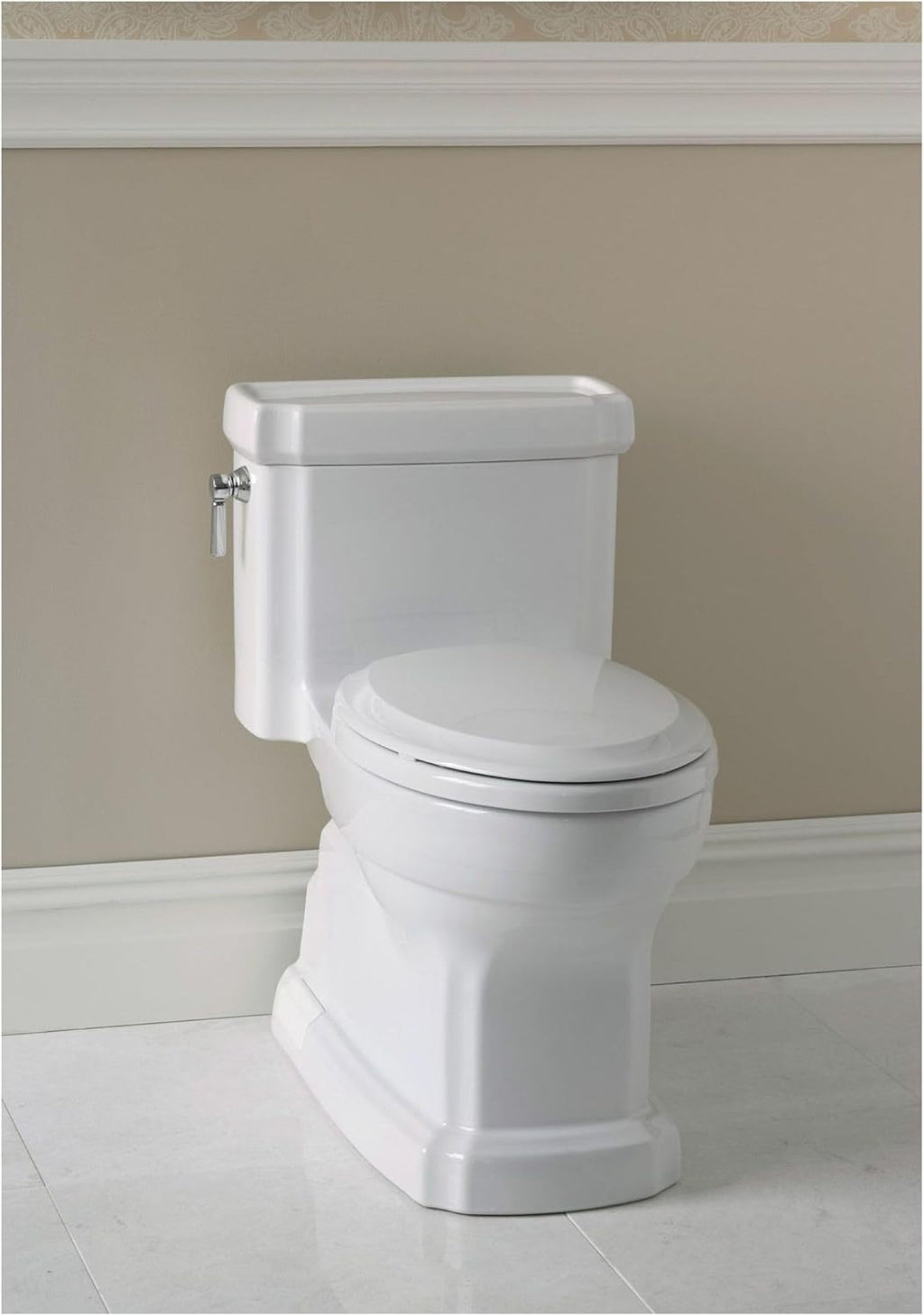 Eco Guinevere Decorative Toilet (Cotton White)
