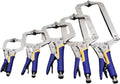 C clamp, 6''/9''/11''/14'/18' Adjustable C-Clamp Welding Pliers Locking Vice Grip Quick Weld Holders(14inch)
