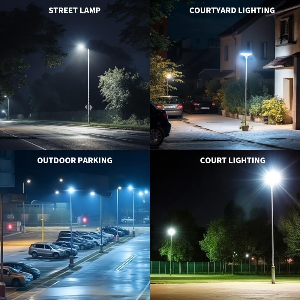 200W LED Parking Lot Lights Outdoor with Dusk to Dawn,28000LM 5000K Commercial Street Shoebox Pole Lighting with Slip Fitter,LED Flood Lights for Stadium Driveway, IP65 Waterproof,ETL Listed 4 Pack