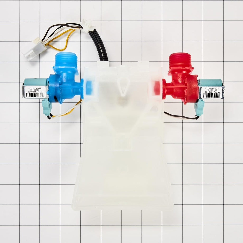 Whirlpool WPW10140917 OEM Washer Water Inlet Valve Assembly