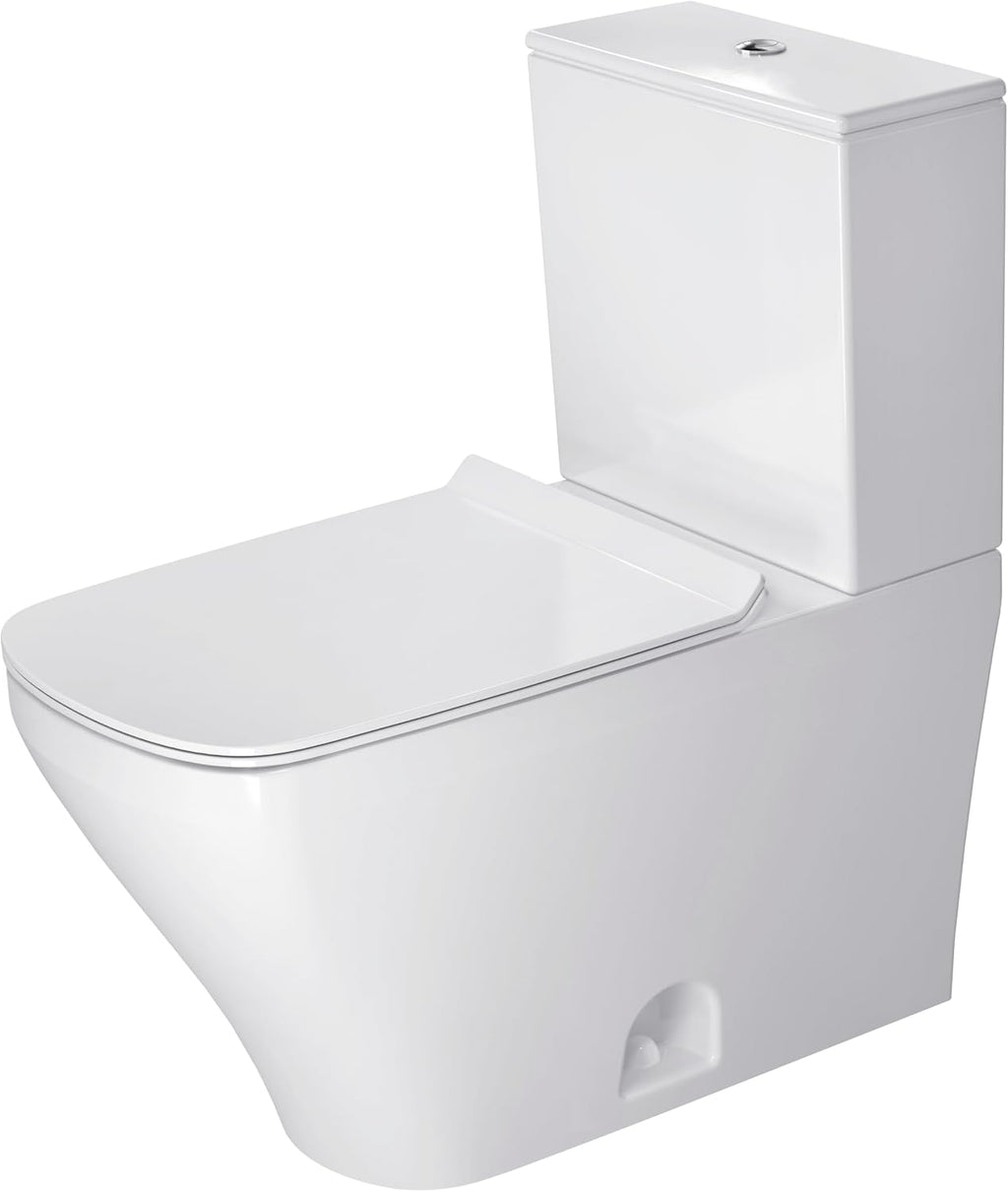 Two-Piece toilet DuraStyle white siphon jet elongated HET