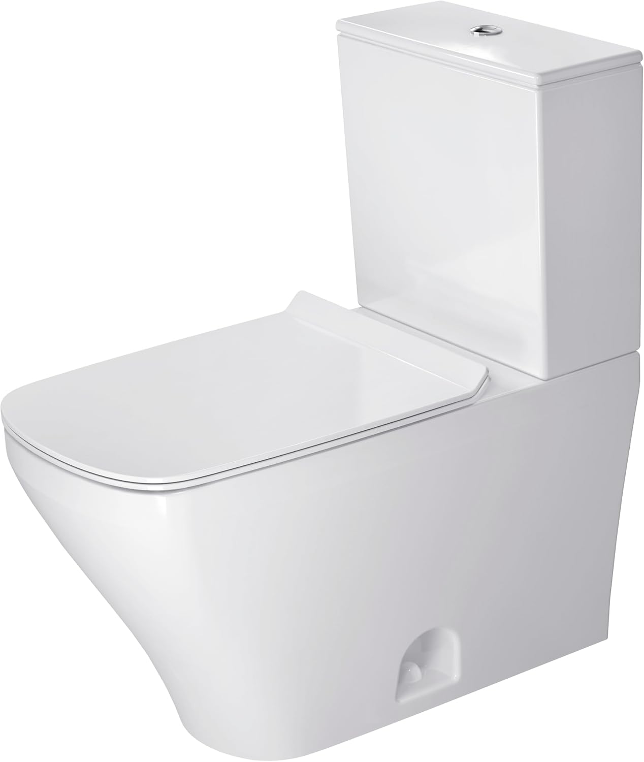 Two-Piece toilet DuraStyle white siphon jet elongated HET