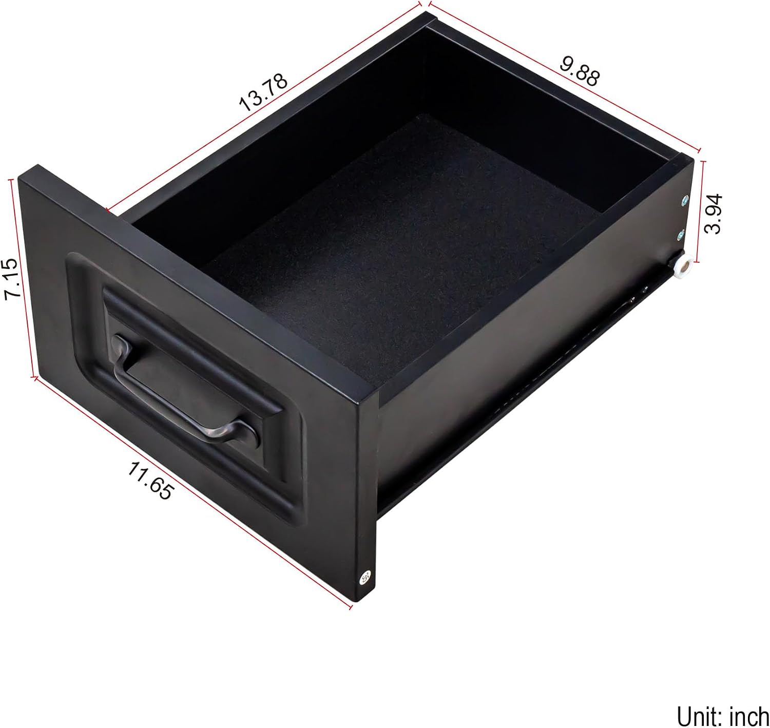 l Shaped Desk with Hutch & Drawers, Small Corner Desks for Small Space Home Office, Farmhouse Desk and Bookshelf Combo with Storage (Black)