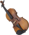 TSTS Handmade 4/4 Violin Exquisite Matte Old-Fashioned Spruce Panel Fiddle Musical Instrument Adults Violins