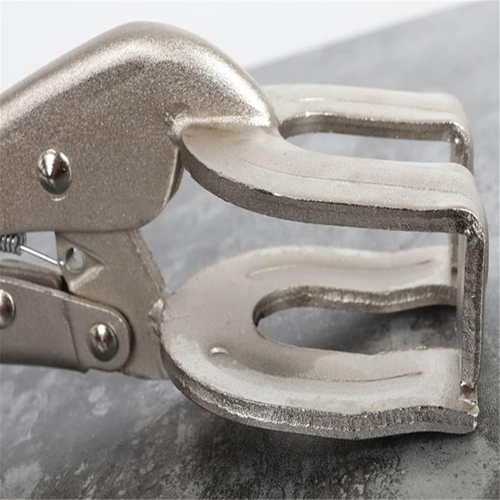 Carbon Steel Welding Clamp U Type Pipe Wrench Adjustable Grip Vise Locking Jaw Pliers Wood Locator Clips Electical Repair Tools