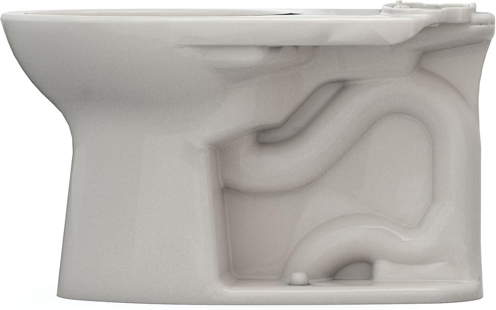 TOTO Drake Elongated TORNADO FLUSH Toilet Bowl with CEFIONTECT, Colonial White - C776CEG#11