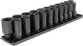 TEKTON 1/2 Inch Drive Impact Socket Set, 21-Piece | SID92103