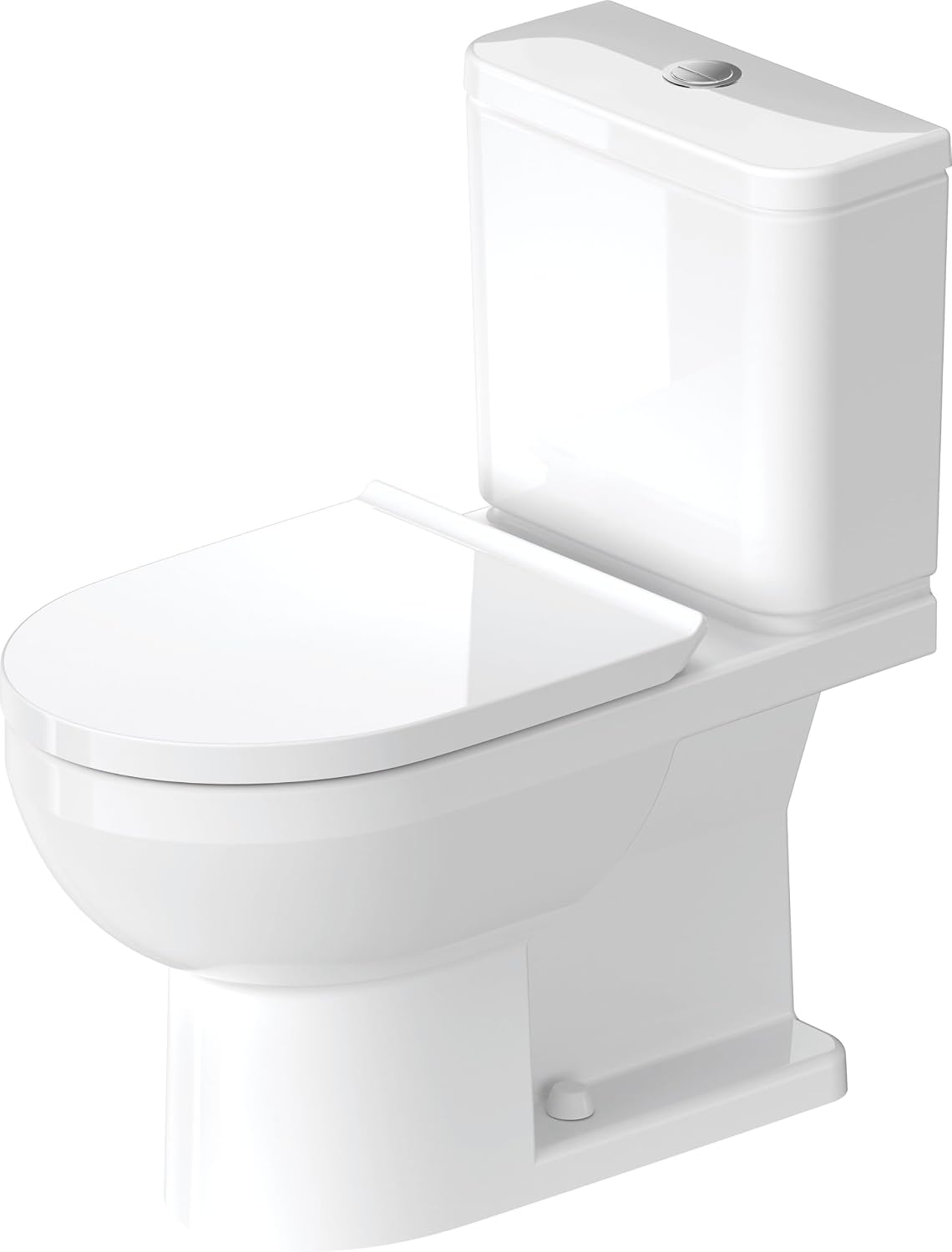 Duravit DuraStyle Basic Two-Piece Toilet Kit White